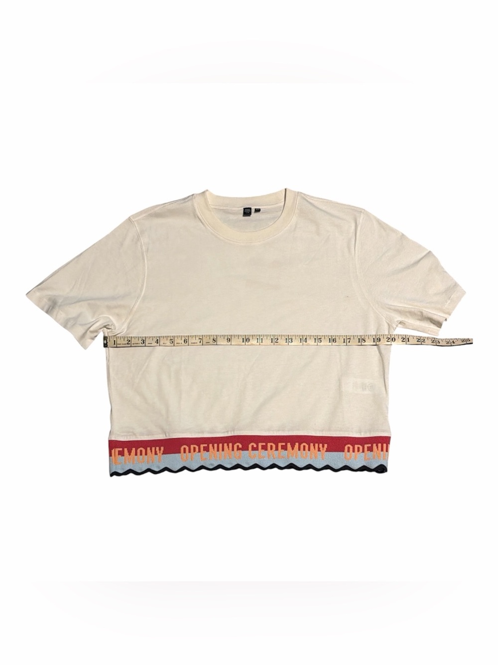 Opening Ceremony Logomania Knit Crop Tee